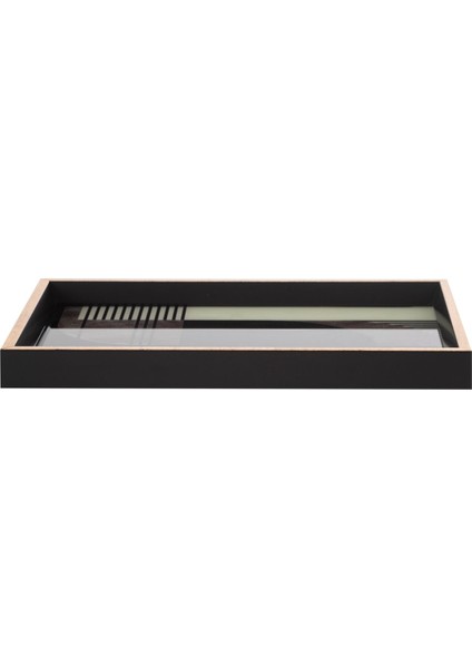Kahverengi Dekoratif Tepsi 25X40 Cm, Şık ve Kullanışlı Ev Aksesuarı fırsatları