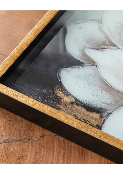 Şık Altın Dekoratif Tepsi, Zarif ve Modern Dekorasyon Için Mükemmel Seçenek modelleri