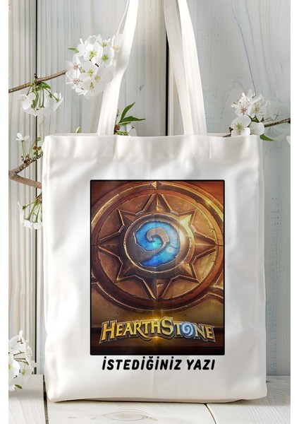 Hearthstone Oyun Baskılı Bez Çanta Omuz Çantası Kişiye Özel Model 36 fiyatları