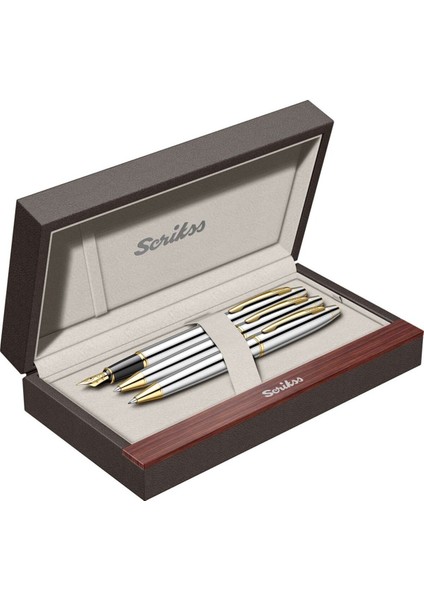 & WizDesign 35 Dolmakalem + Tükenmezkalem + Versatil Üçlü Set Gold Krom (Ömür Boyu Garantili - Lüks Kutulu - İsme Özel Tasarım) fiyatları