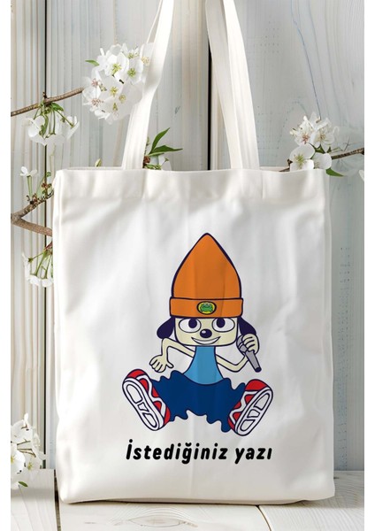 Parappa Baskılı Çanta Çift Taraflı Baskı Kişiye Özel 1 fiyatları