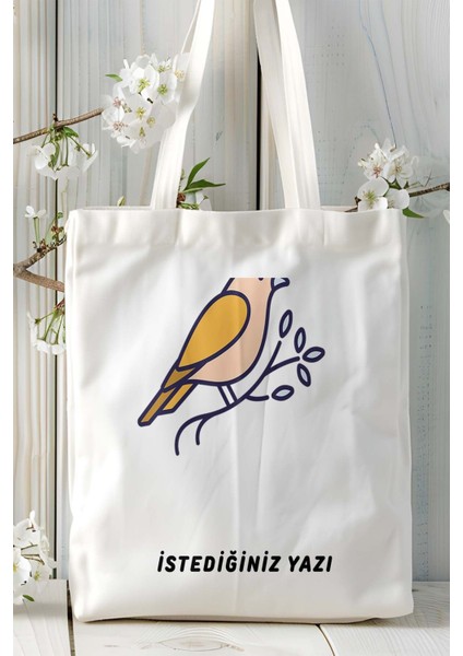 Kanarya Baskılı Omuz Çanta Kişiye Özel Model 1 fiyatları