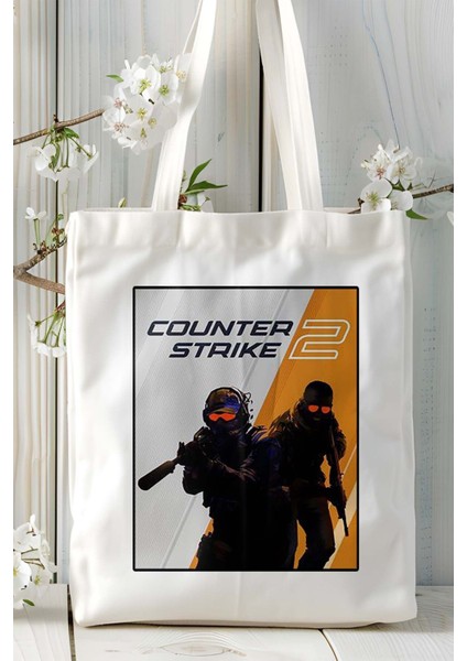 Counter Strike Cs 2 Csgo Oyun Baskılı Omuz Çanta Kişiye Özel Model 61