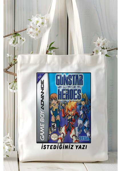 Gunstar Heroes Oyun Baskılı Omuz Çanta Kişiye Özel Model 4 fiyatları