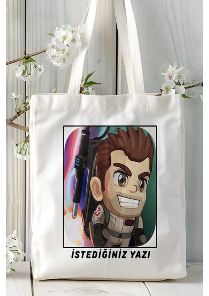 Jetpack Joyride Mobil Oyun Baskılı Omuz Çanta Çift Tafaflı Baskı Kişiye Özel 2 fiyatları