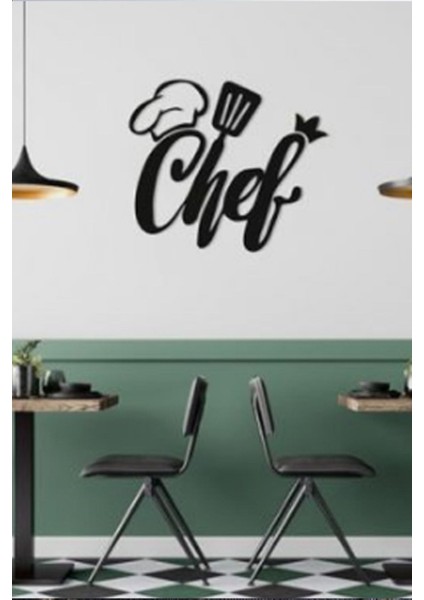 Mutfak Duvar Sanatı Tablo, Şef Yazısı, Şık ve Hediye Seçeneği