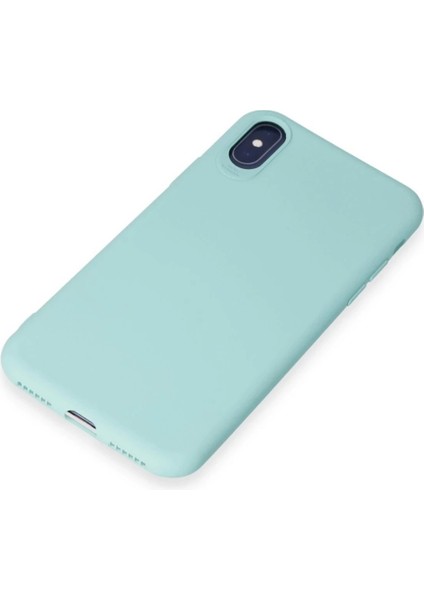 iPhone x Kılıf First Silikon - Turkuaz fırsatları