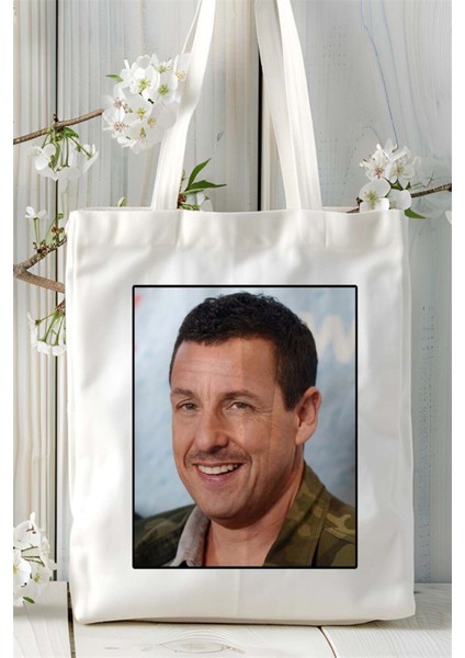 Adam Sandler Baskılı Bez Çanta Omuz Çantası Kişiye Özel Desen 1