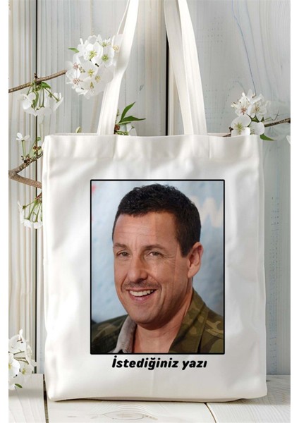 Adam Sandler Baskılı Bez Çanta Omuz Çantası Kişiye Özel Desen 1 fiyatları