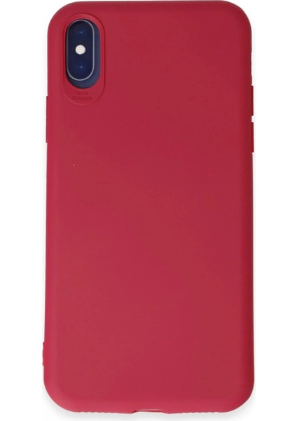 iPhone x Kılıf First Silikon - Fuşya