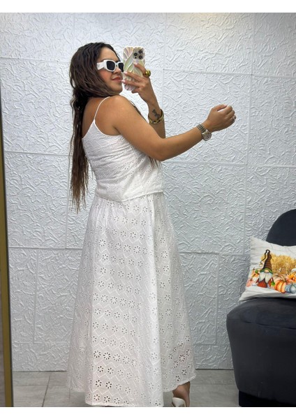 Ip Askılı Beyaz Fisto Bluz fırsatları