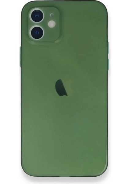 iPhone 12 Mini Kılıf Pp Ultra Ince Kapak - Yeşil