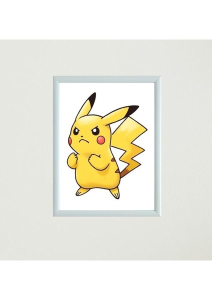 Çocuklar Için Eğlenceli Pikachu Kostümü ve Çerçeveli Poster Seti fiyatları