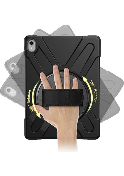 Ipad Pro 11 Inch (2021-2020-2018)3 Katmanlı Standlı Zırh KILIF-(1903)