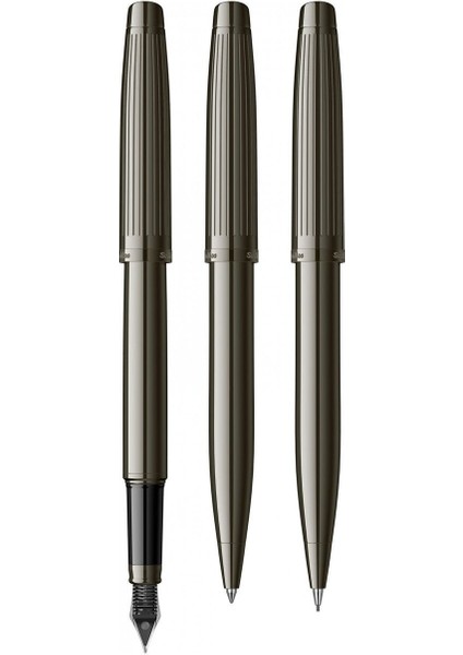 & WizDesign 39 Dolmakalem + Tükenmezkalem + Versatil Üçlü Set Titanyum (Ömür Boyu Garantili - Lüks Kutulu - İsme Özel Tasarım) fırsatları