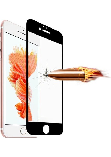 Iphone 6plus Iphone 6s Plus 6d Kavisli Full Kırılmaz Cam Ekran KORUYUCU-(1903) fırsatları