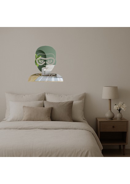 Süper Kahraman Erkek Emoji Dekoratif Aynalı Tablo - CPTD4460-7710 fiyatları