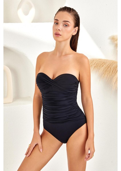 Drapeli Kaplı Straplez Mayo LPN254138 fiyatları
