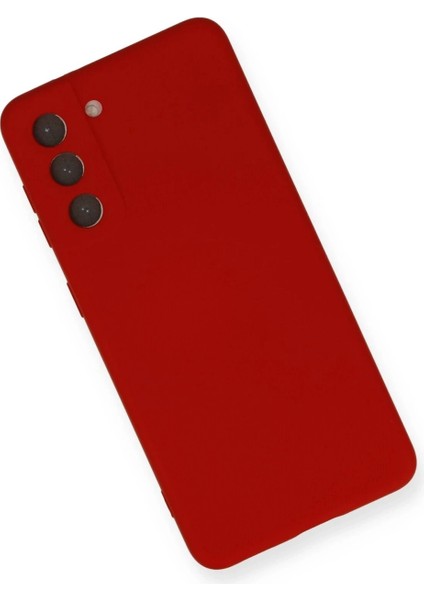 Samsung Galaxy S21 Fe Kılıf Nano Içi Kadife Silikon - Kırmızı modelleri