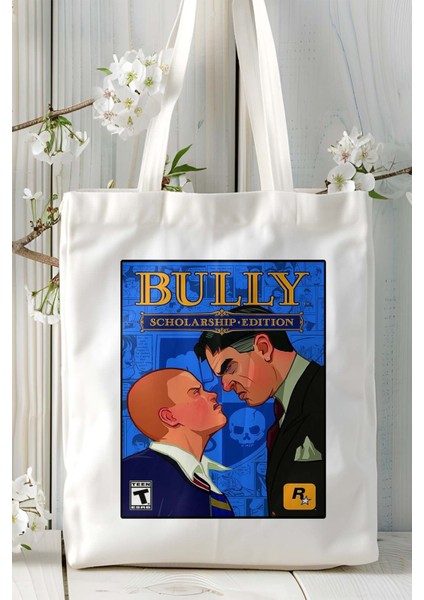 Bully Oyun Baskılı Omuz Çanta Kişiye Özel Model 2