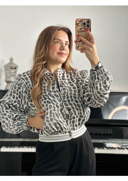 Siyah Beyaz Saten Parlak Ceket fiyatları