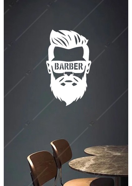 Beyaz Ahşap Duvar Dekoru, Berber ve Kuaför Salonları Için Şık Tasarım fiyatları