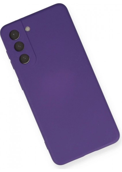 Samsung Galaxy S21 Fe Kılıf Nano Içi Kadife Silikon - Mor modelleri