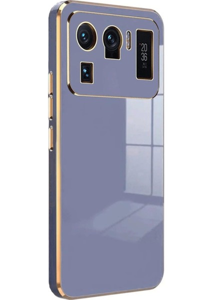 Xiaomi Mi 11 Ultra Kılıf Volet Silikon - Mavi modelleri