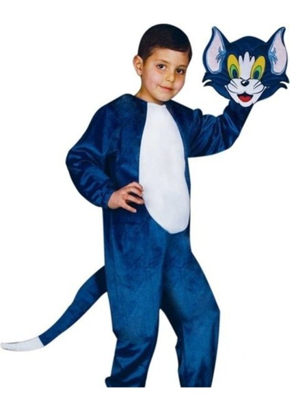 Unisex Çocuk Füme Tom Kostümü Gri Renkli, Şık ve Rahat Seçenek