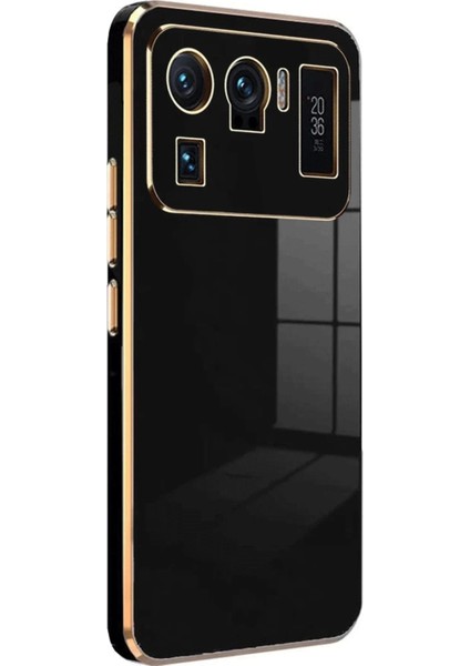 Xiaomi Mi 11 Ultra Kılıf Volet Silikon - Siyah modelleri