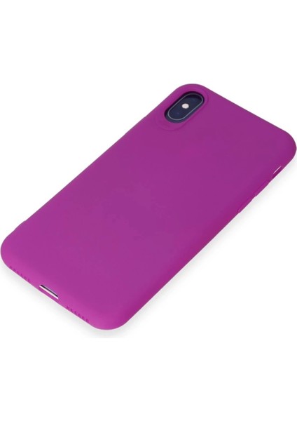 iPhone x Kılıf First Silikon - Mor fırsatları