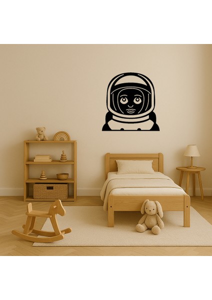 Astronot Kadın Emoji Dekoratif Tablo - CPTD2503-9246 modelleri