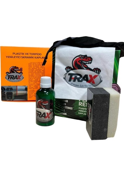 Trax Oto Seramik Kaplama ve Plastik Parlatıcı – Tampon, Torpido Yenileyici, Yüksek Koruma & Parlaklık