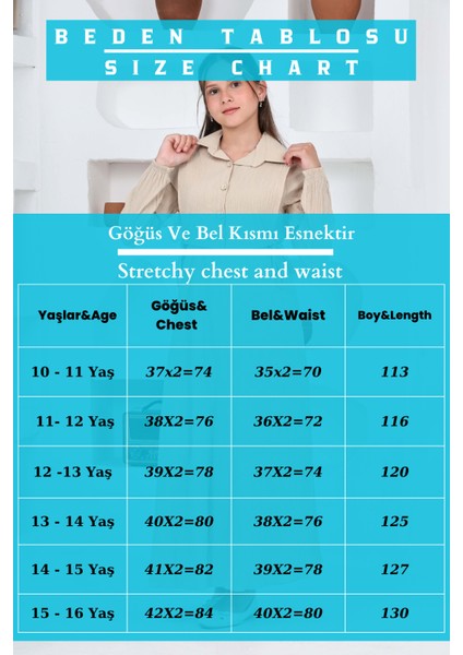 Kız Çocuk Uzun Boy Gofre Kumaş %100 Pamuk Jile & Elbise Iki Parça Takım – Astarlı Zarif SET-4948-ELB-0048 modelleri