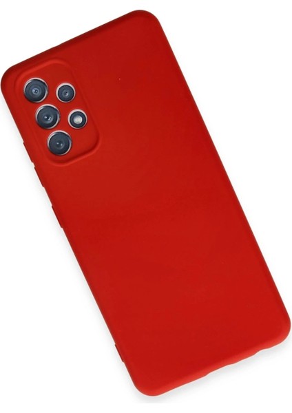 Samsung Galaxy A32 Kılıf First Silikon - Kırmızı modelleri