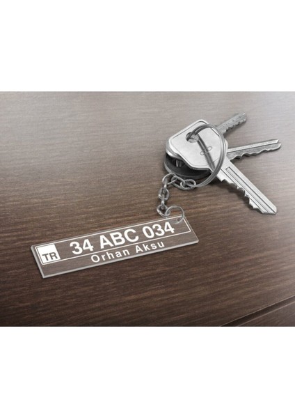 Turuncu Şeffaf Pleksi Anahtarlık, Şık ve Dayanıklı Anahtarlık Seçeneği fiyatları