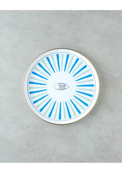 Mavi Emaye Tepsi 31 Cm, Şık ve Dayanıklı Mutfak Gereci