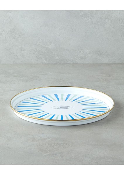 Mavi Emaye Tepsi 31 Cm, Şık ve Dayanıklı Mutfak Gereci fiyatları