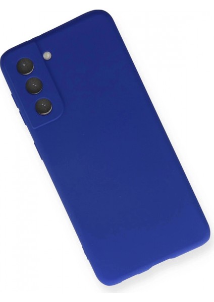 Samsung Galaxy S21 Fe Kılıf First Silikon - Lacivert modelleri
