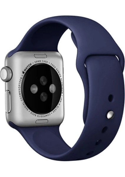 Ally Apple Watch 7-8 41MM 6-5-4- 40MM Silikon Kordon Kayış 3-2-1 38MM-(1903) indirimleri