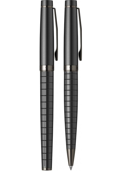 & WizDesign 38 Dolmakalem + Tükenmezkalem Ikili Set Mat Siyah (Ömür Boyu Garantili - Lüks Kutulu - İsme Özel Tasarım) indirimleri