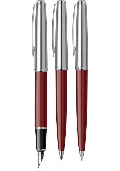 & WizDesign 78 Dolmakalem + Tükenmezkalem + Versatil Üçlü Set Bordo (Ömür Boyu Garantili - Lüks Kutulu - İsme Özel Tasarım) indirimleri