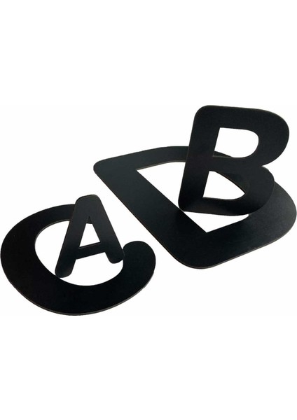 Tamamlanabilir Ahşap Harfler, Duvar Yazısı ve Isim Yazımı Için Lazer Kesim modelleri