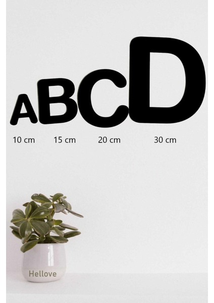 Tamamlanabilir Ahşap Harfler, Duvar Yazısı ve Isim Yazımı Için Lazer Kesim indirimleri