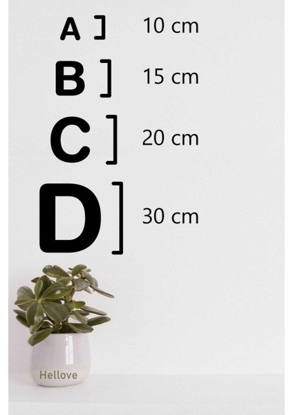 Tamamlanabilir Ahşap Harfler, Duvar Yazısı ve Isim Yazımı Için Lazer Kesim