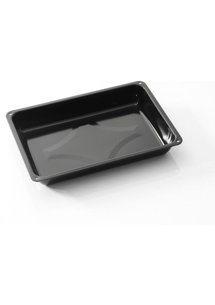 Şık Siyah Parlak Emaye Dikdörtgen Baklava ve Börek Fırın Tepsisi fırsatları