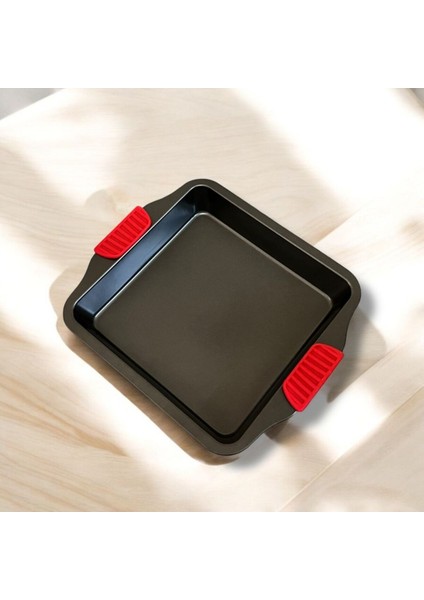 30X25 cm Siyah Teflon Fırın Tepsisi, Dayanıklı ve Şık Tasarım fiyatları