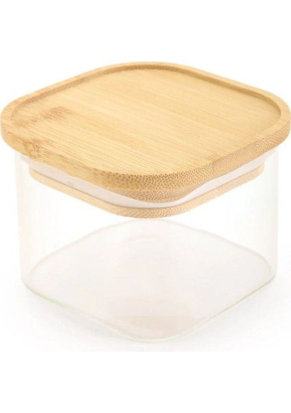 Bambu Kapaklı Cam Kahvaltılık Seti, 3 Bölmeli, Tepsi Ile, 320 Ml, Şık ve Kullanışlı Ürün fiyatları