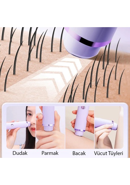 Ezere Koltuk Alti Burun Kas Killari ve Özel Bölgeler Çift Basli Epilasyon CIHAZI-(1903) indirimleri