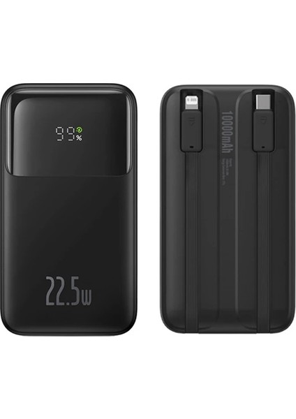 Baseus Comet Series 10000MAH 22.5W Hızlı Şarj Dijital Göstergeli POWERBANK-(1903)